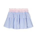 MSGM Kids Gonna a Righe Cielo Florence Kids  (fronte)