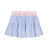 MSGM Kids Gonna a Righe Cielo Florence Kids  (fronte)