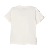 Pinko Kids T-shirt Bianca con Logo per Bambine (retro)