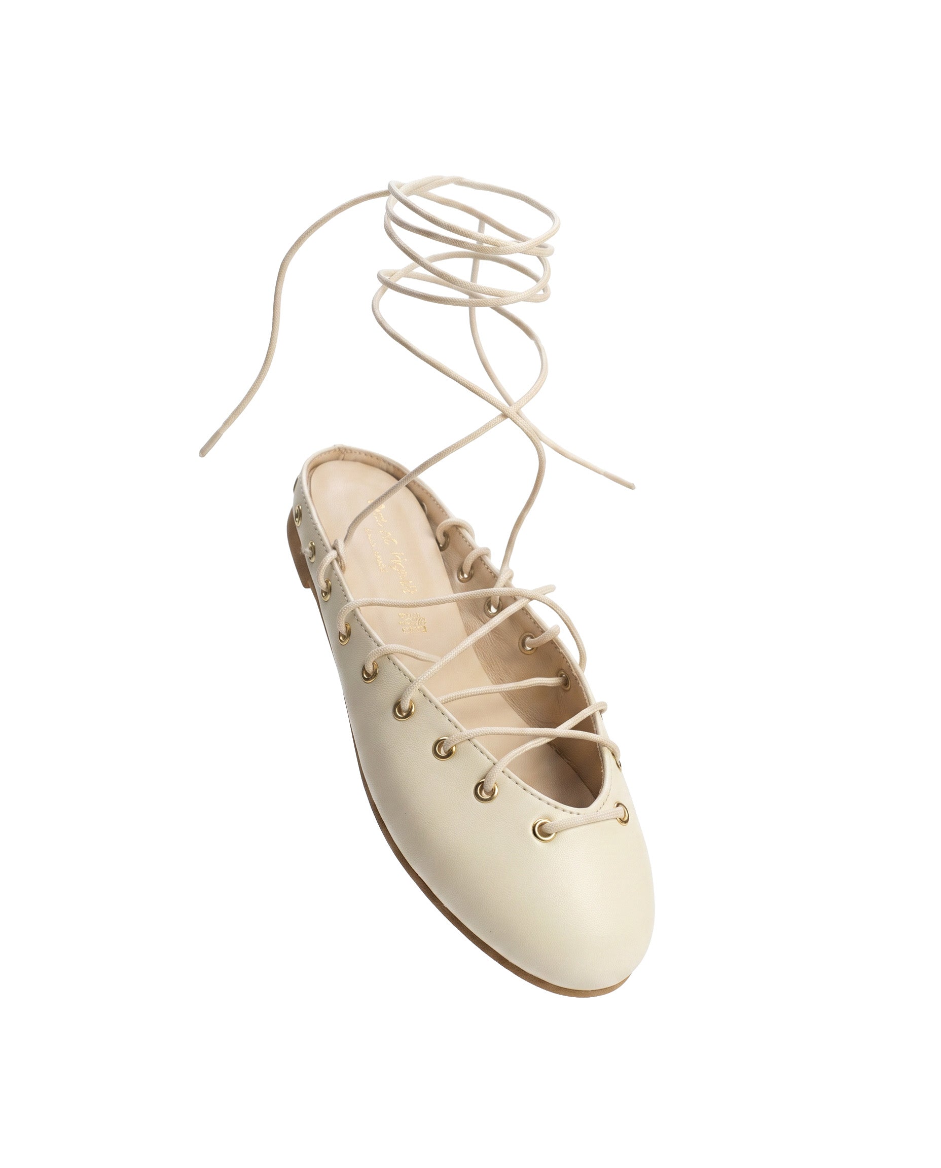 Cocò et Mamà Kids Ballerina Panna per Bambine