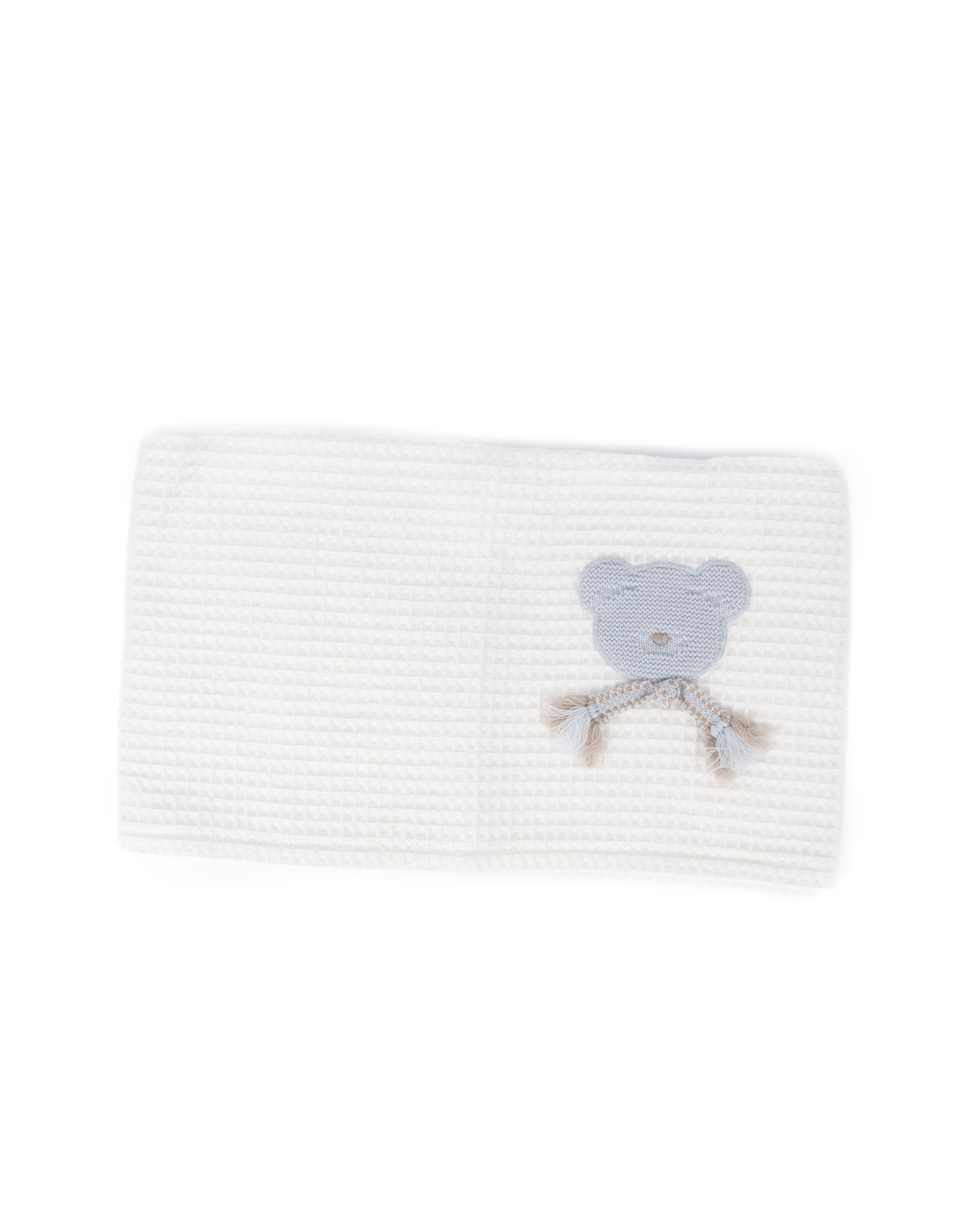 Marlù Asciugamano Vaniglia con Stemma Teddy per Neonati