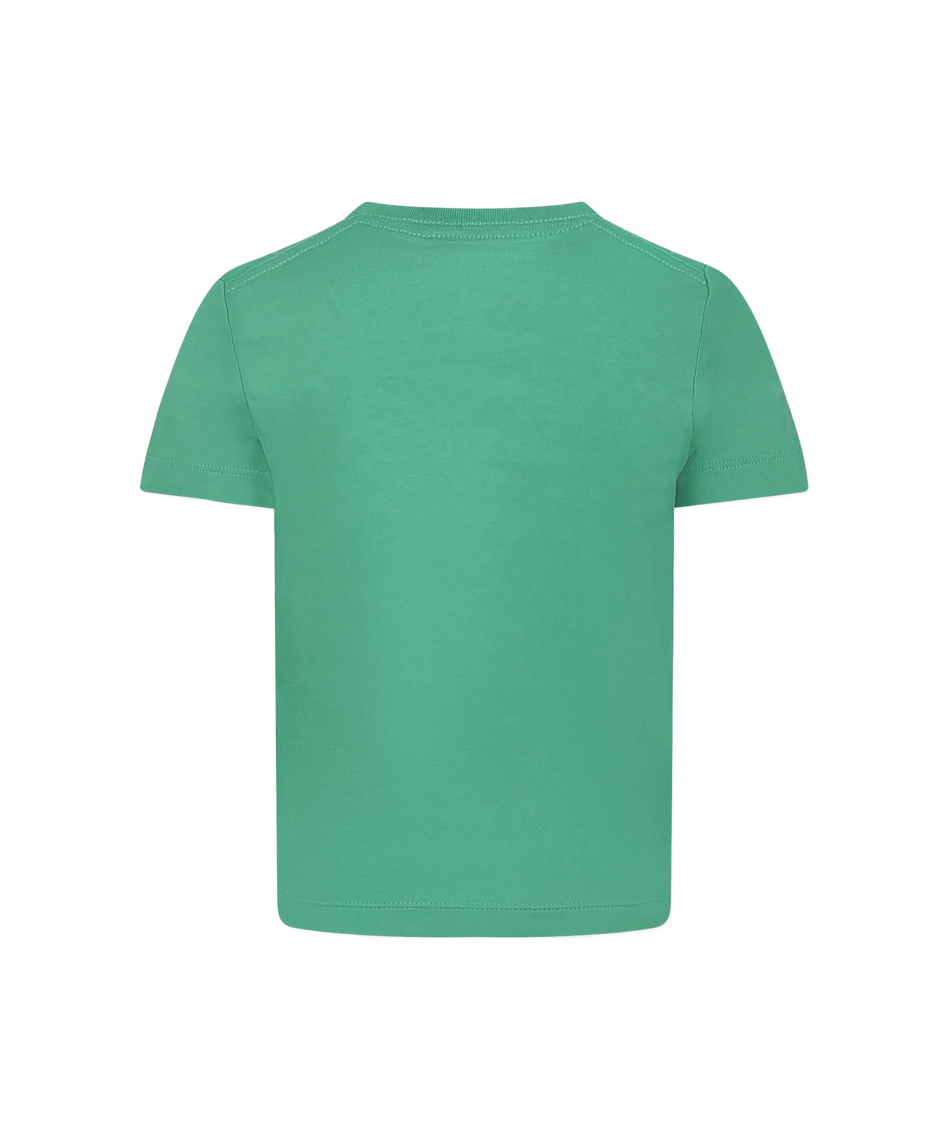 Calvin Klein Kids T-shirt Verde con Logo per Bambini