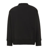 Palm Angels Kids Felpa Nero con Logo per Bambini