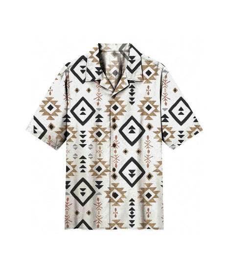 Tooco Kids Camicia Fantasia Uxmal Bianca per Bambini