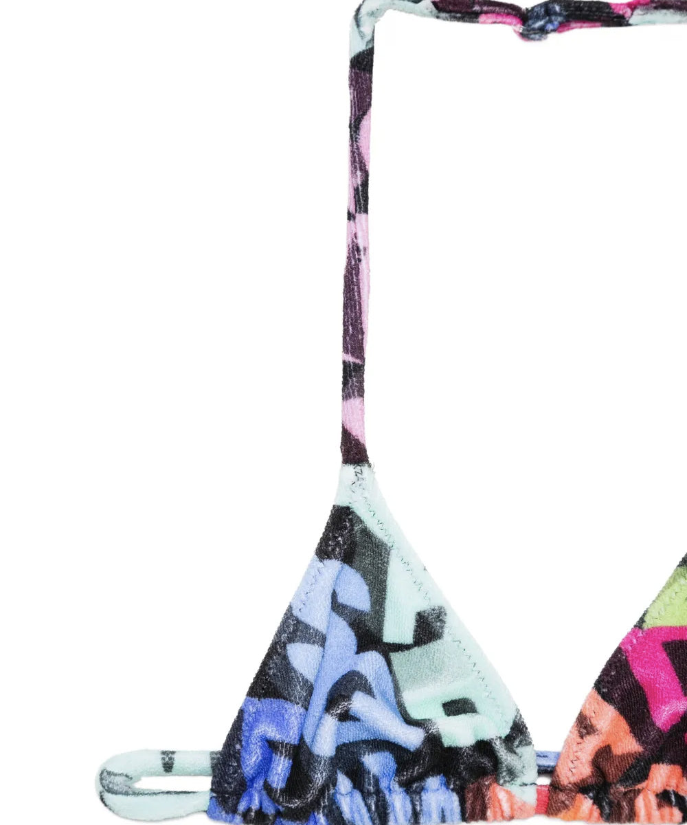 Dsquared2 Kids Costume Multicolor All-Over per Bambine