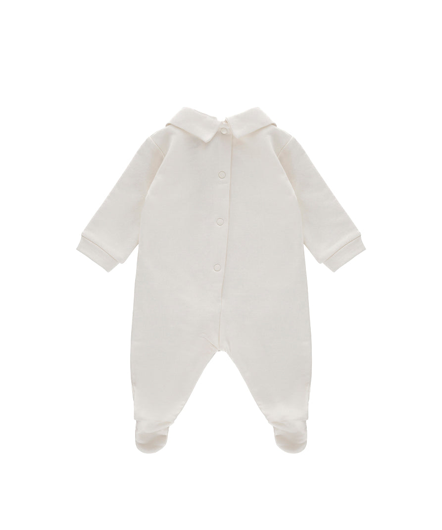 Iceberg Kids Tutina con Bavetta Bianca per Neonati (retro)
