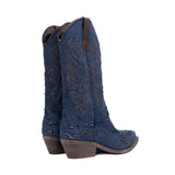 Jammers Camperos Stivale Alto in Denim per Bambine