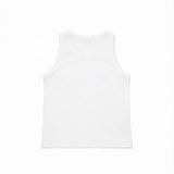 Diesel Kids Canotta con Strass Logo in Negativo per Bambini