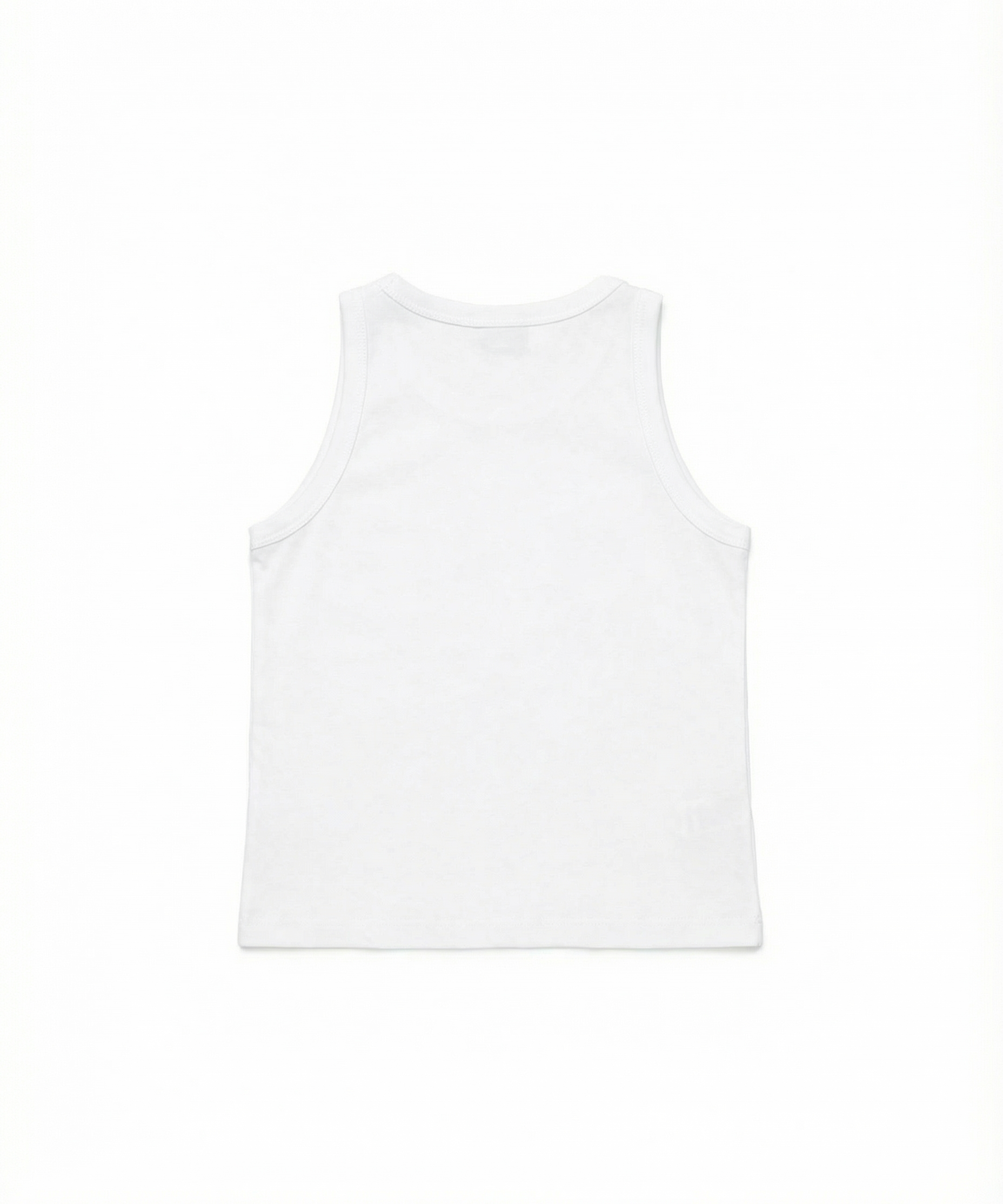 Diesel Kids Canotta con Strass Logo in Negativo per Bambini