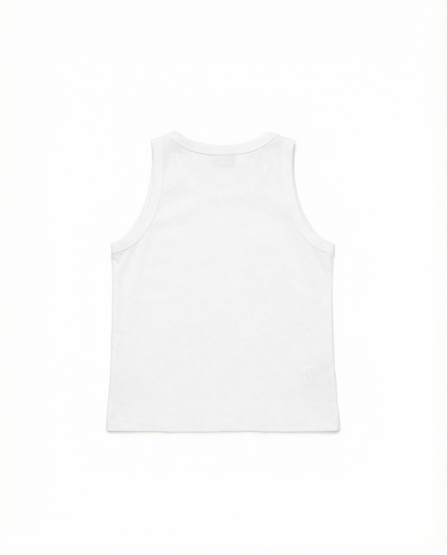 Diesel Kids Canotta con Strass Logo in Negativo per Bambini