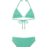 F**K Kids Costume Due Pezzi Verde Acqua per Bambine