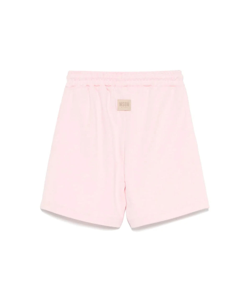 MSGM Kids Bermuda Rosa per Bambine