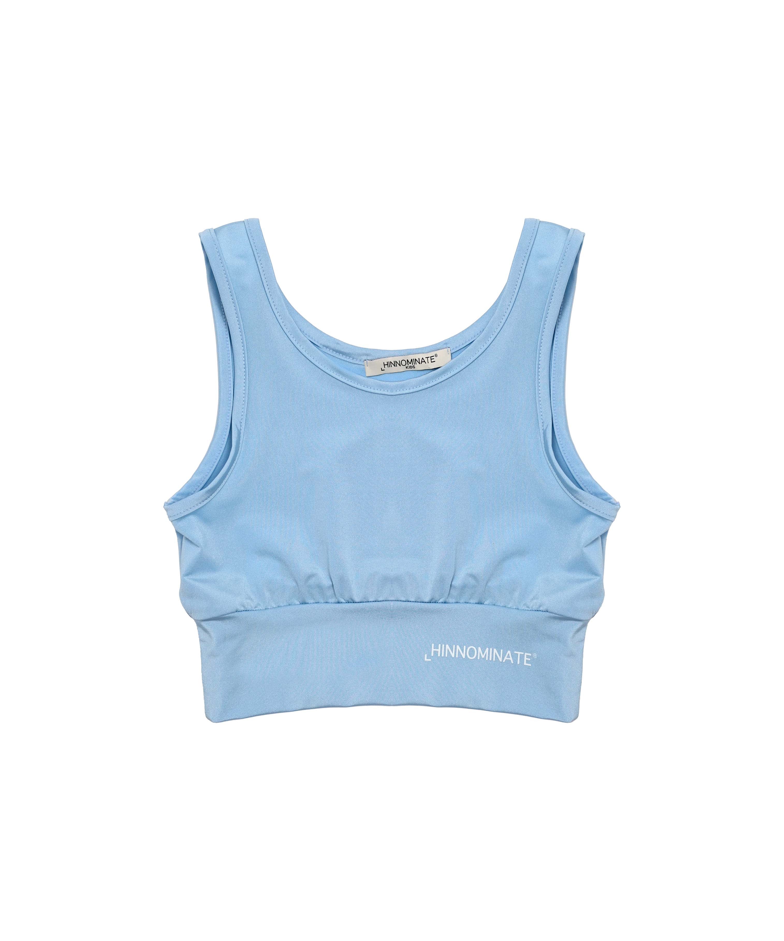 Hinnominate Kids Top Azzurro con Logo per Bambine