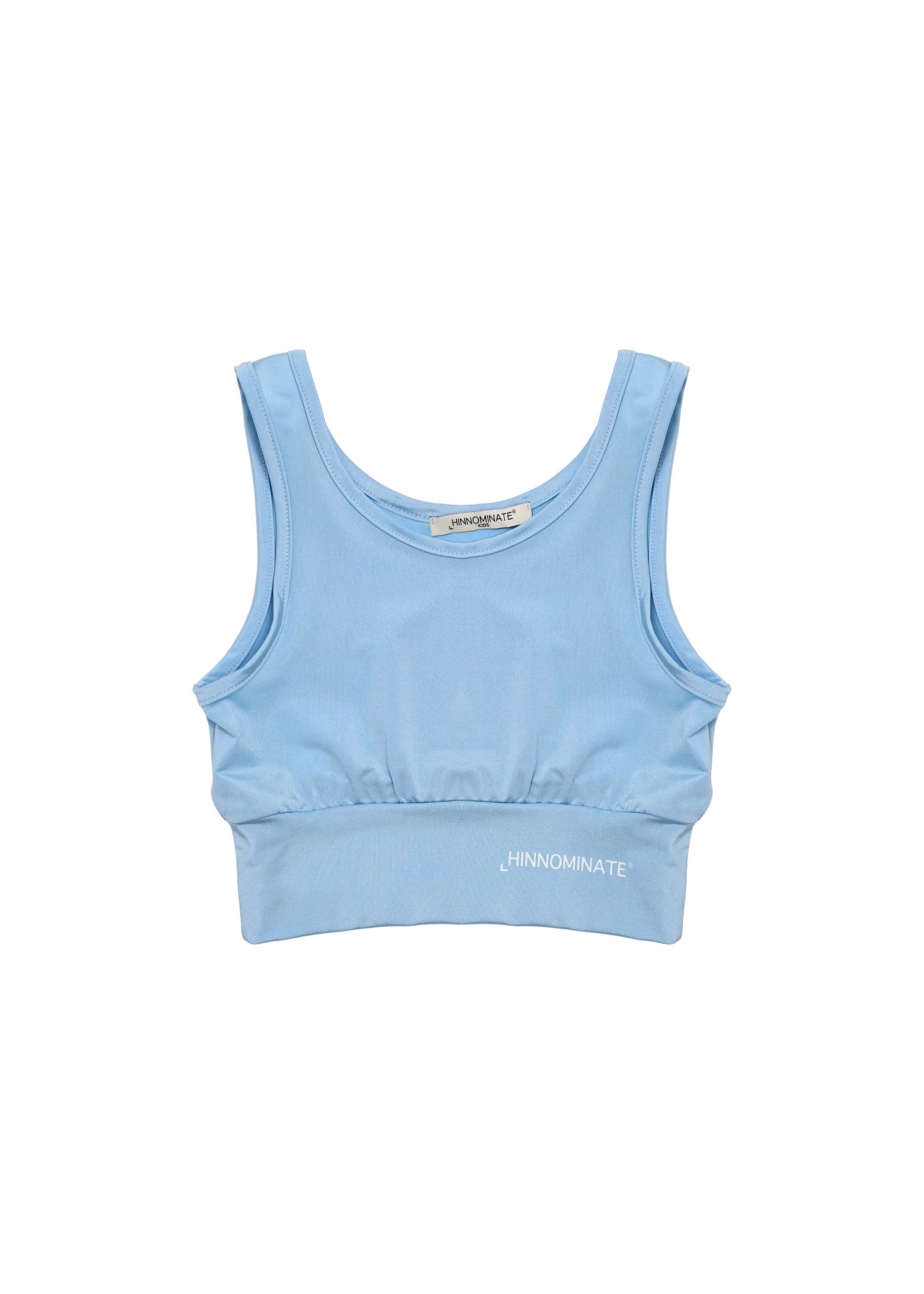 Hinnominate Kids Top Azzurro con Logo per Bambine