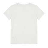 John Richmond Kids T-Shirt Bianco con Stampa Strass per Bambine
