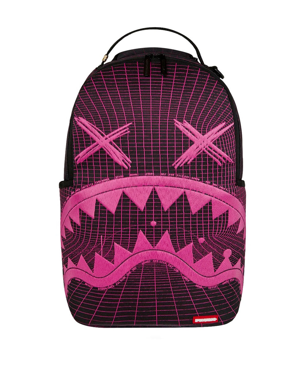Sprayground Kids Zaino Fiber Optics Party Shark