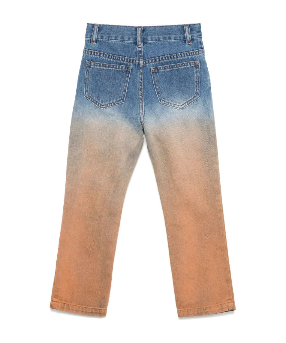 Pinko Kids Jeans Sfumato Terra/Denim per Bambine