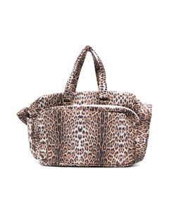 Roberto Cavalli Kids Borsa Mamma Animalier con Fasciatoio
