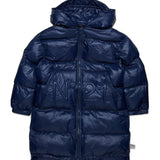 N°21 Kids Giubbino Blu Long per Bambine