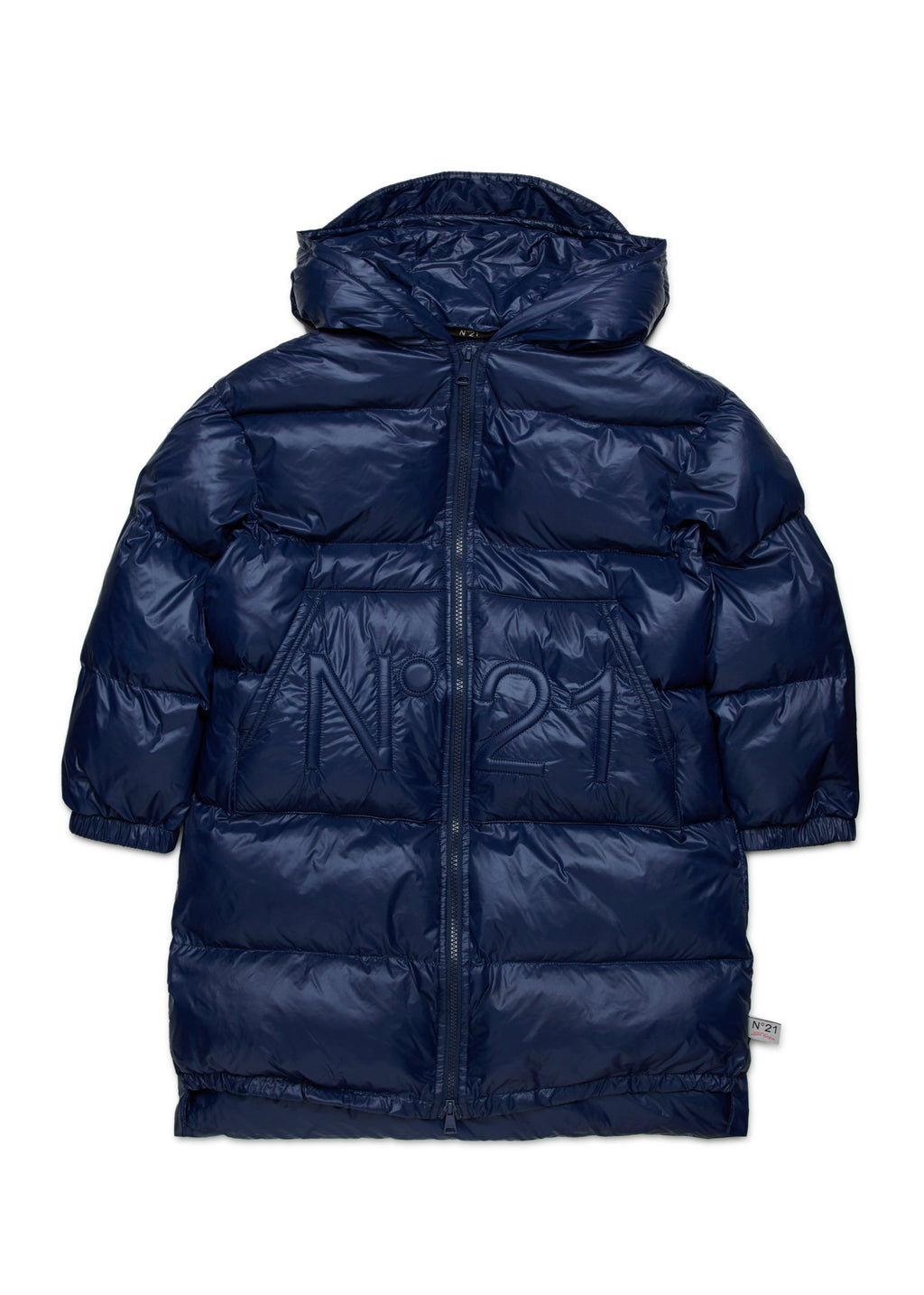 N°21 Kids Giubbino Blu Long per Bambine