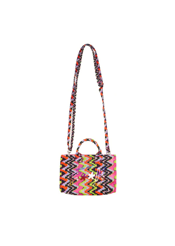 EffeK Borsa a Tracolla Fantasia Multicolor