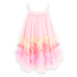 Angel's Face Abito Rosa in Tulle per Bambine