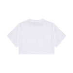 Iceberg Kids T-Shirt Bianco con Stampa Fucsia per Bambine