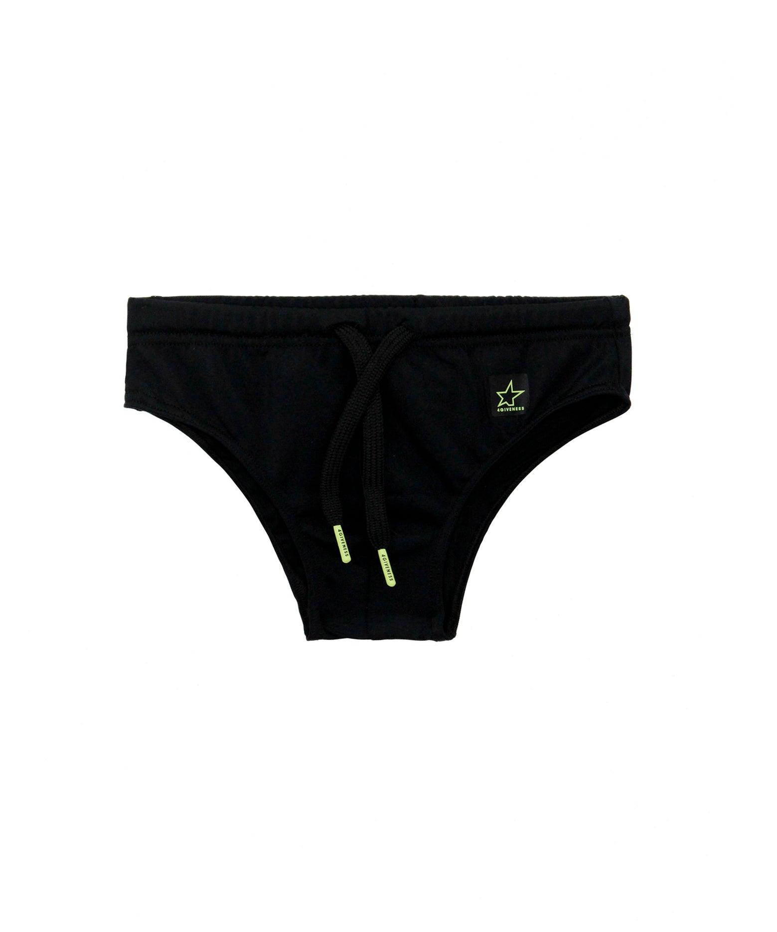 4GIVENESS Costume Slip Nero per Bambini