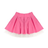 A'lapage Kids Gonna Gessata Fucsia con Tulle per Bambine