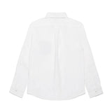 
N°21 Kids Camicia Bianca in Popeline con Logo per Bambini
 (retro)