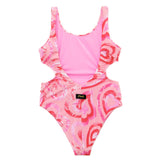 EffeK Pink/Fuchsia Monokini Costume for Girls