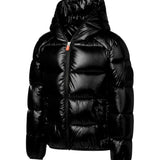 Save the Duck Piumino Nero ARTIE per Bambini (dettaglio)