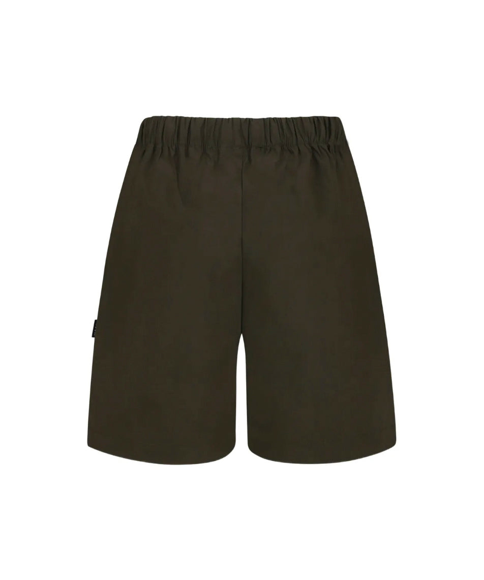 MSGM Kids Bermuda Parachute Verde per Bambini (retro)