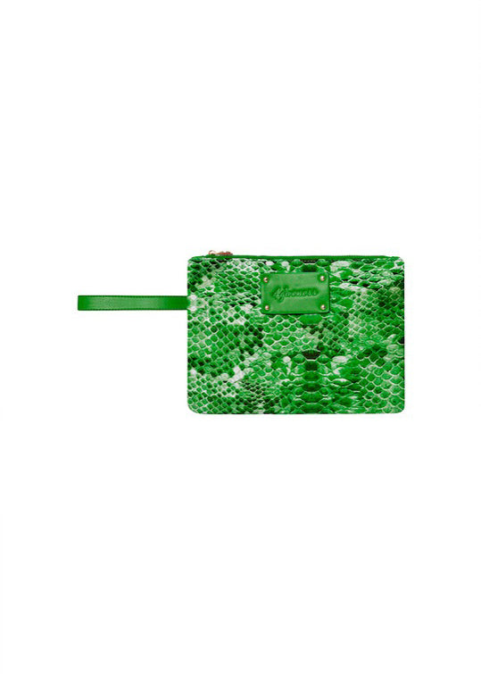 4GIVENESS Pochette Fantasia Rainbow Boa Verde