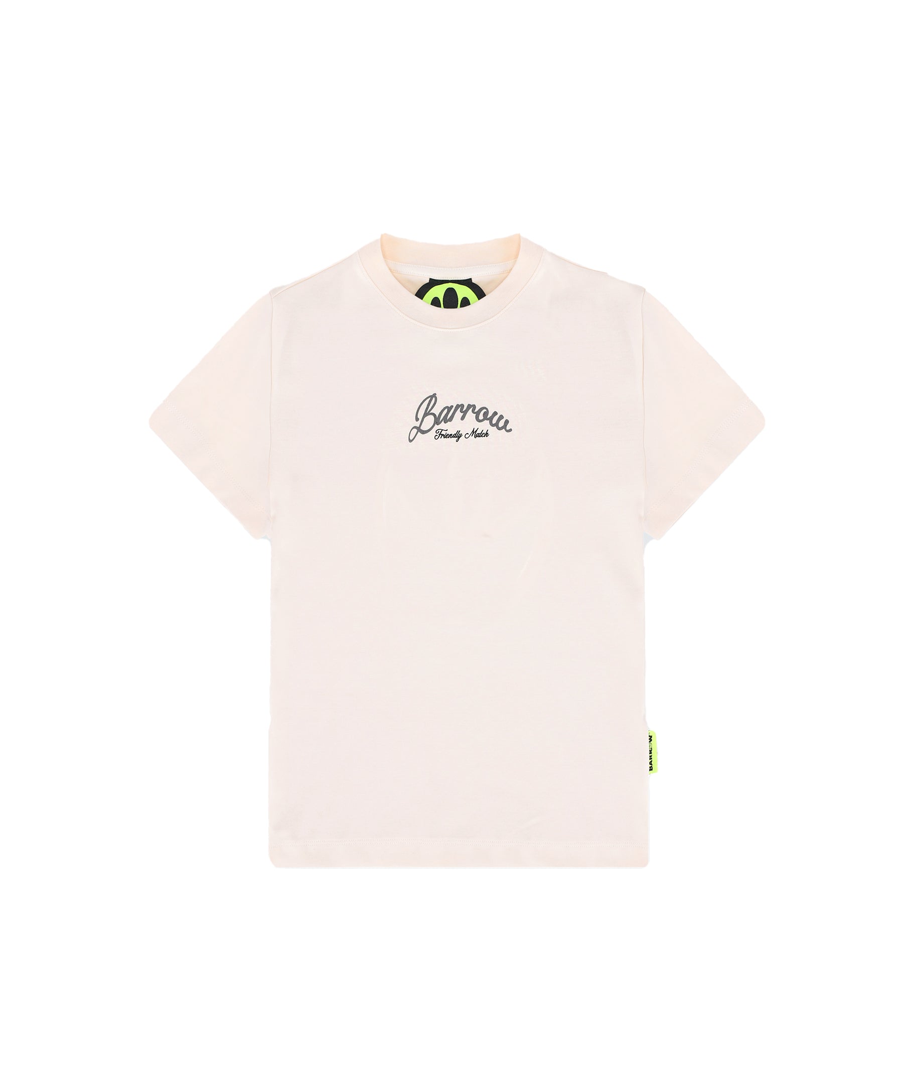 Barrow Kids T-Shirt Crema Unisex per Bambini