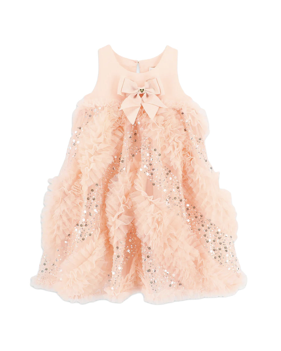 Angel's Face Kids Dylas Abito Pesca con Applicazioni per Bambine