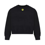 Barrow Kids Felpa Nero con Stampa Teddy Multicolor per Bambine