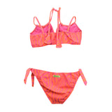 4GIVENESS Costume Bikini a Fascia Fantasia Zebrato per Bambine (retro)