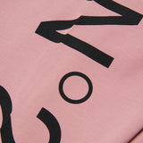 N21 Kids Ciclista Rosa con Maxi Stampa Logo Laterale per Bambine