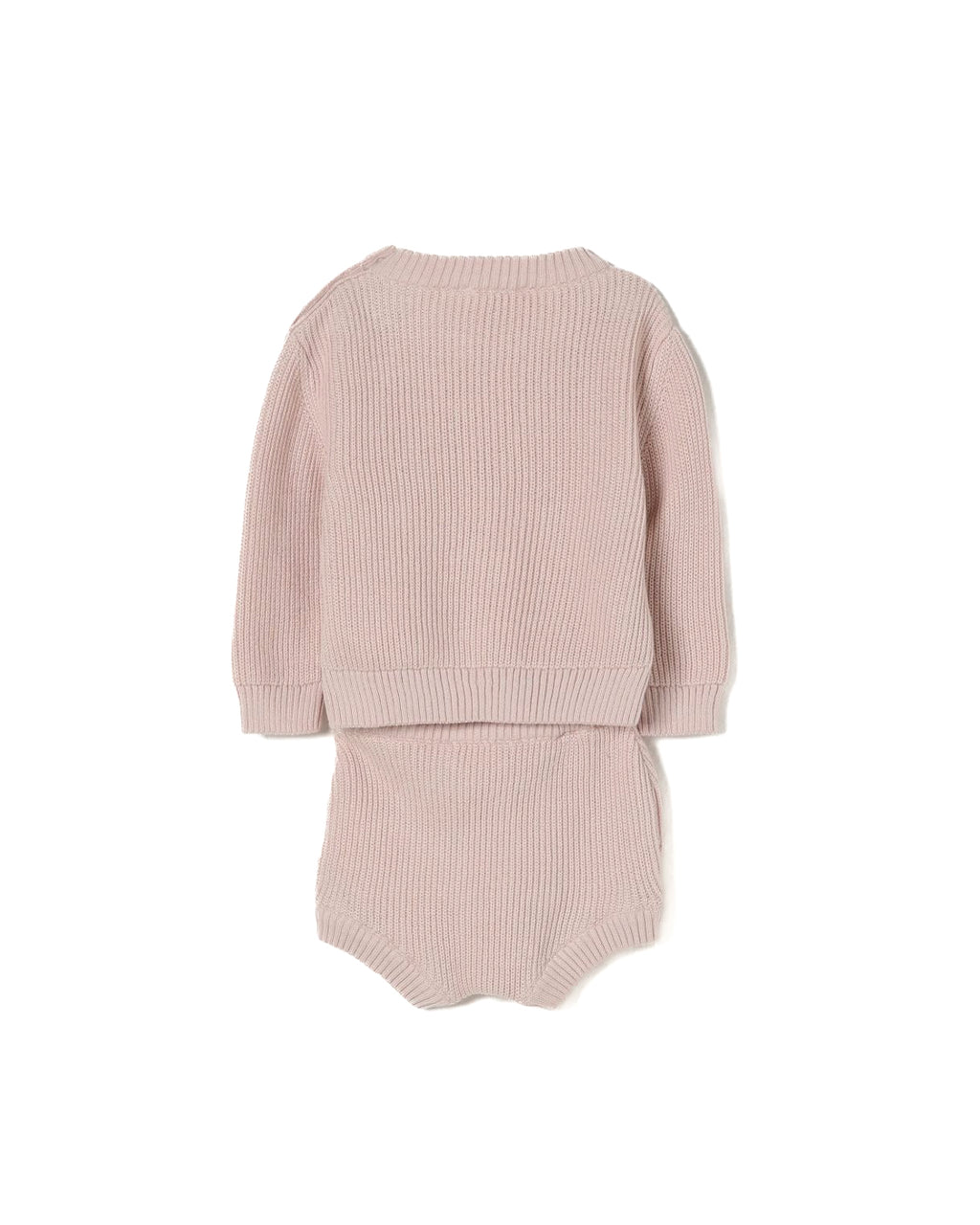 Elisabetta Franchi La Mia Bambina T-shirt con Culotta Rosa con Logo per Neonate