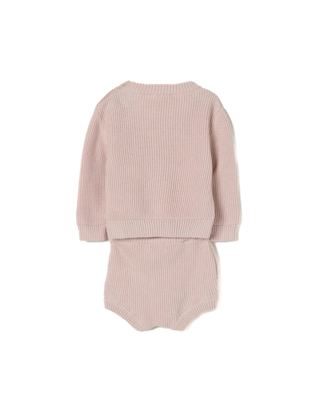 Elisabetta Franchi La Mia Bambina T-shirt con Culotta Rosa con Logo per Neonate