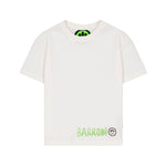 Barrow Kids T-shirt Bianca con Stampa Logo per Bambini