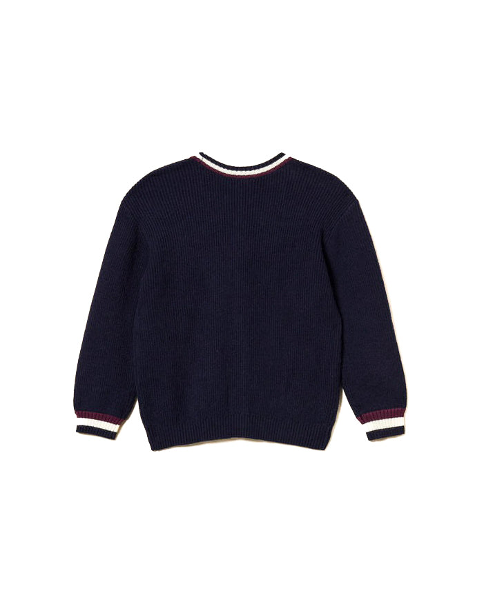 Twinset Kids Cardigan Blu per Bambine