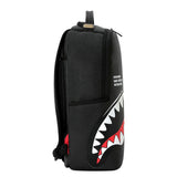 Sprayground Kids Zaino Nero Shark Central con Stampa Squalo e Logo per Bambini e Bambine