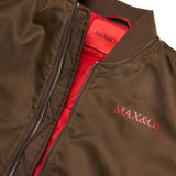 Max & Co Giubbino Leggero Marrone per Bambine