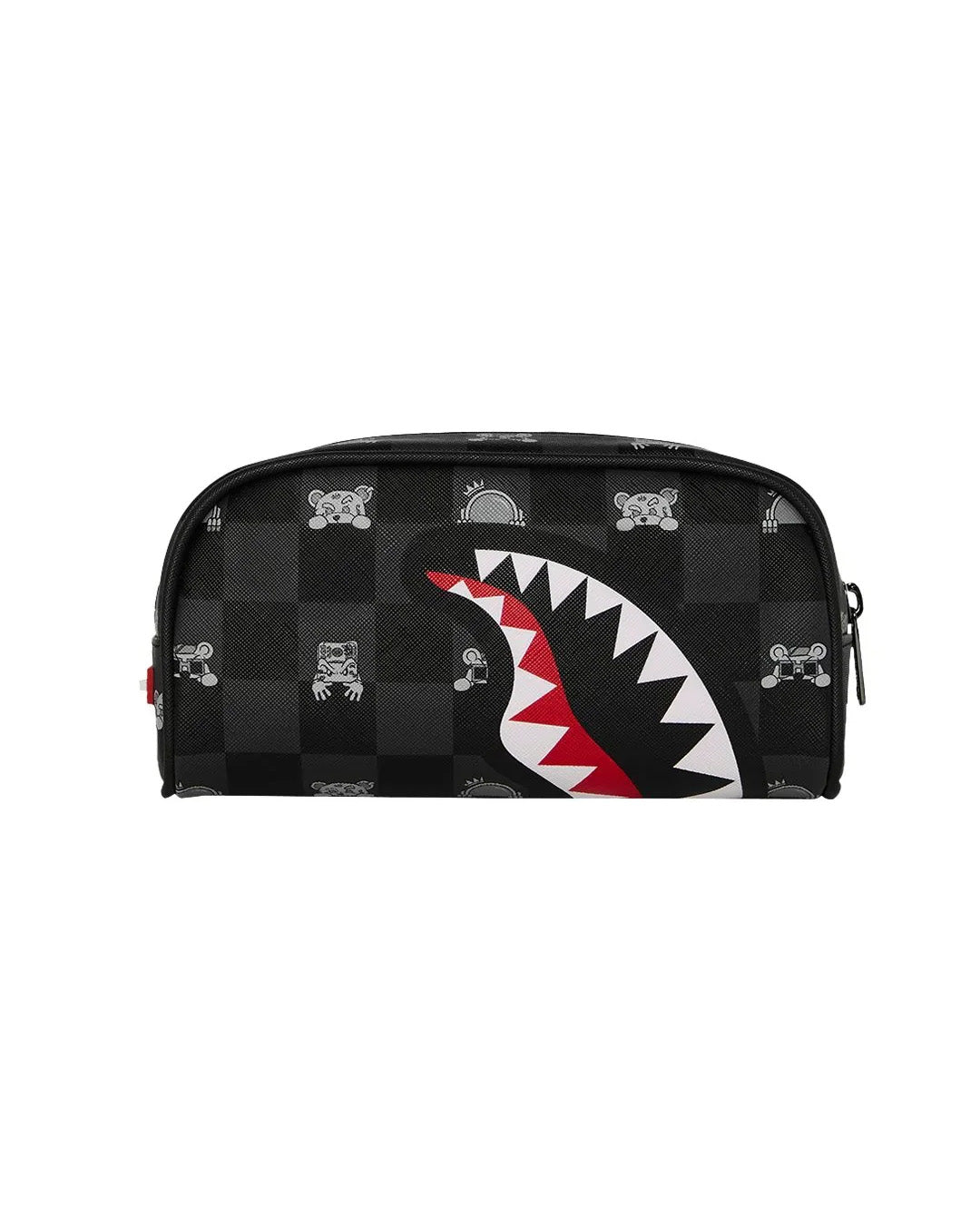 Sprayground Kids Astuccio Nero Fantasia Multicolor con Logo Unisex