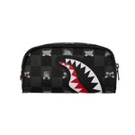 Sprayground Kids Astuccio Nero Fantasia Multicolor con Logo Unisex