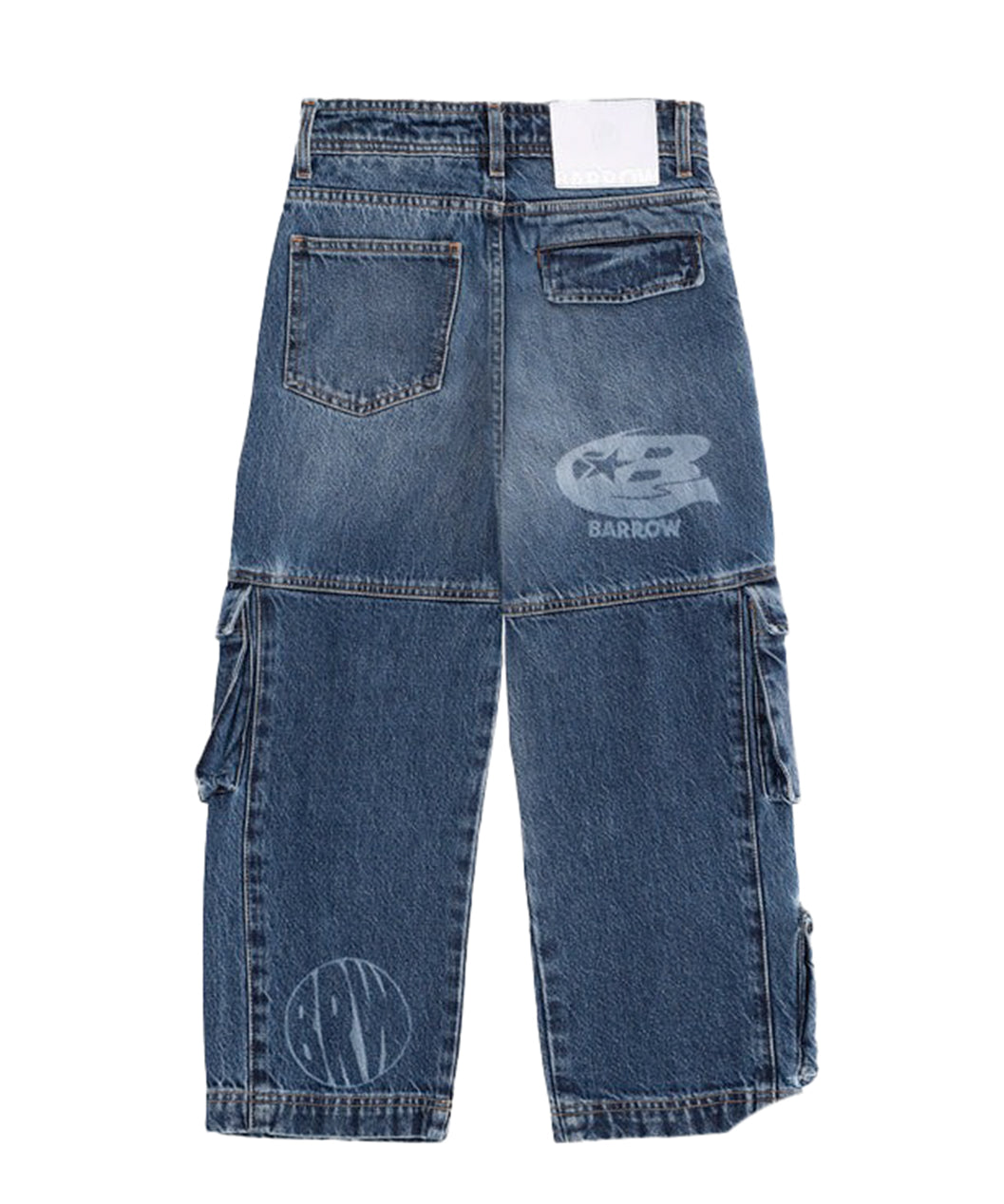 Barrow Kids Denim Jeans Blu Scuro per Bambini