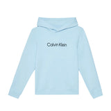 Calvin Klein Kids Light Blue Logo Hoodie for Kids