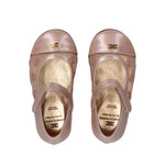 Elisabetta Franchi La Mia Bambina Ballerina Rosa con Ricamo Logo per Neonate